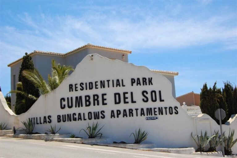 Toegangsbord Residential Park Cumbre del Sol
