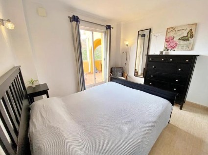 Slaapkamer met tweepersoonsbed