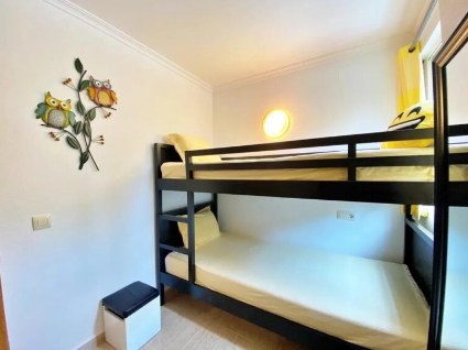 Slaapkamer met stapelbed